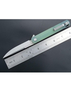 Cuchillo Plegable Eafengrow EF16 D2 Mango G10 21.4 cm Jade 2