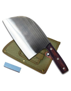 Cuchillo de Chef Carnicero KNIFAST Forjado 27.94 cm Acero Carbono