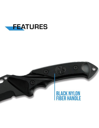 Cuchillo de Caza MTech USA MT-20-12 Bowie 25.4 cm Acero Inoxidable