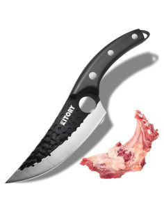 Cuchillo de Deshuesar Kitory Forjado a Mano 15.24 cm Acero Carbono