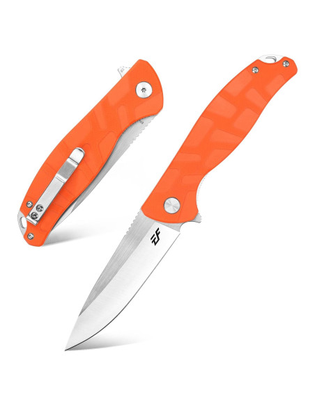 Cuchillo Plegable Eafengrow EF237 Hoja Acero D2 Mango G10 22.1 cm