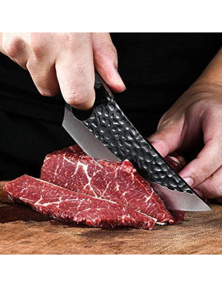 Cuchillo de Deshuesar Kitory Forjado a Mano 15.24 cm Acero Carbono