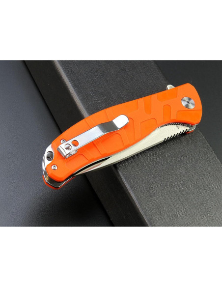 Cuchillo Plegable Eafengrow EF237 Hoja Acero D2 Mango G10 22.1 cm