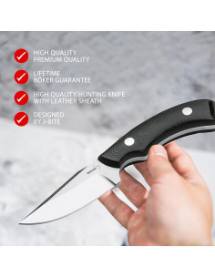 Cuchillo Bowie Gigante Boker 02MB565 Acero Inoxidable 21 cm 2