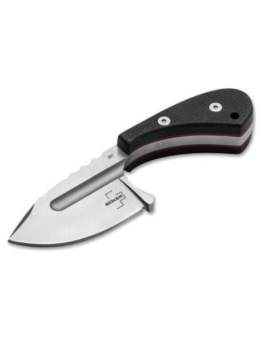 Cuchillo Boker Plus Sigyn D2 5cm con Funda Kydex y Cadena