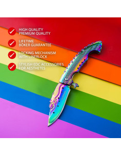 Cuchillo Plegable Boker Magnum 01LG318 Arcoíris 8.25 cm 2