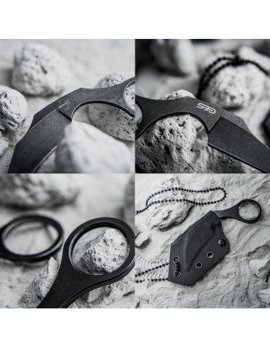 Cuchillo de Hoja Fija Boker Plus Bad Moon D2 con Funda Kydex