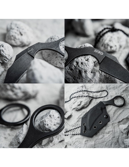 Cuchillo de Hoja Fija Boker Plus Bad Moon D2 con Funda Kydex Cuchillo de Hoja Fija Boker Plus Bad Moon D2 con Funda Kydex