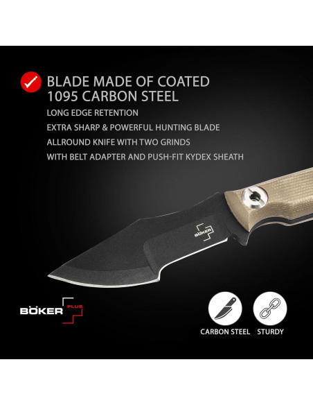 Cuchillo EDC BKER PLUS Micro Tracker 2.0 - Hoja 9 cm - Funda Kydex Cuchillo EDC BKER PLUS Micro Tracker 2.0 - Hoja 9 cm - Funda Kydex