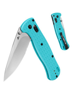 Cuchillo Plegable FLISSA EDC Azul 11.43 cm Acero AUS-8