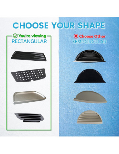 Captador de Goteo Simplation Rectangular para Refrigerador