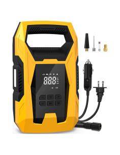 Compresor de Aire Portátil CARSUN T2221-Y 110V/12V Doble Alimentación