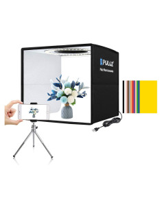 Estudio Fotográfico PULUZ 25x25cm con 102 LED y Fondos