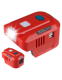 Inversor de Potencia Portátil BTRUI 150W para Batería Craftsman 20V
