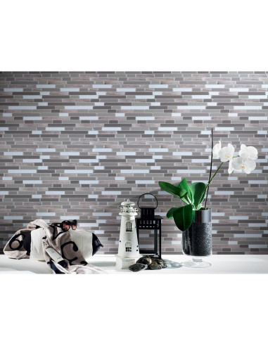 Azulejo Autoadhesivo Art3d para Cocina y Baño 30x30cm Multicolor