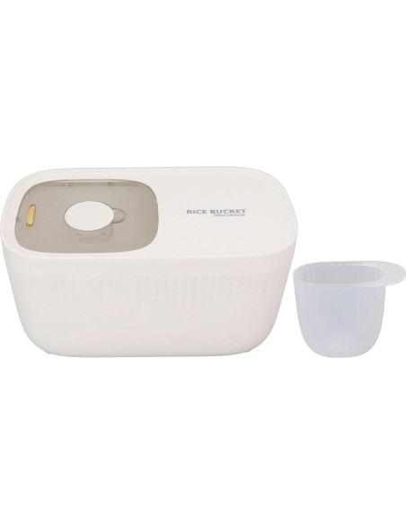 Dispensador de Arroz Rendon Blanco, Cubo Hermético 1.51 kg