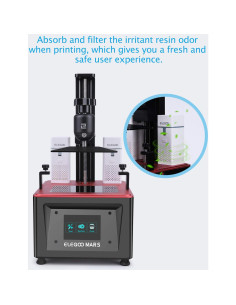 Purificador de Aire Mini ELEGOO con Filtro de Carbón Activado 2