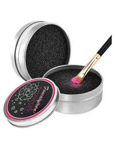 Paquete de 2 Esponjas Limpiadoras VANVENE para Brochas