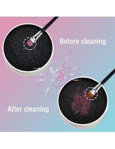 Paquete de 2 Esponjas Limpiadoras VANVENE para Brochas 2