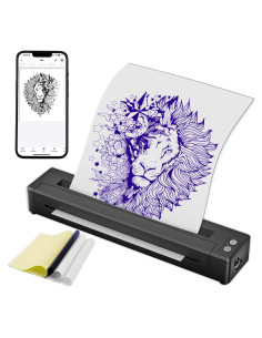 Impresora de Plantillas de Tatuajes Inalámbrica Sacnahe P19