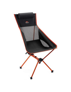Silla de Campamento Ultraligera Cascade Mountain Tech Negra