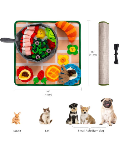 Alfombra Snuffle Mewoo Pequeña para Perros - Alimentación Lenta