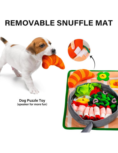Alfombra Snuffle Mewoo Pequeña para Perros - Alimentación Lenta