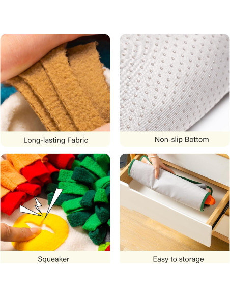 Alfombra Snuffle Mewoo Pequeña para Perros - Alimentación Lenta