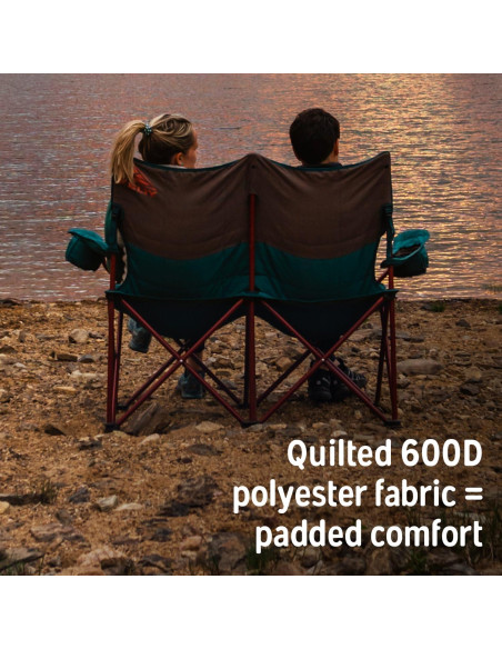 Sillón Loveseat Plegable Kelty para 2 Personas - Camping y Jardín