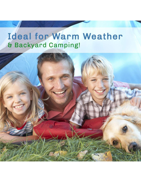 Carpa Domo para 2 Personas Wakeman con Cubierta para Lluvia