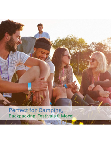 Carpa Domo para 2 Personas Wakeman con Cubierta para Lluvia