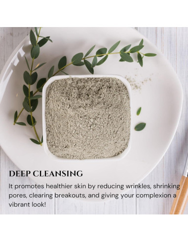 Arcilla Bentonita Sanadora Schizandu 1.36 Kg Vegana Detox