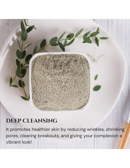 Arcilla Bentonita Sanadora Schizandu 1.36 Kg Vegana Detox