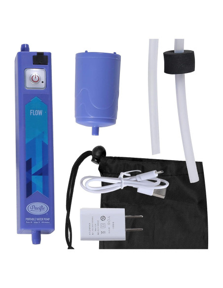 Filtro de Agua Portátil Pacific Bay - Batería Recargable 1.2L/min