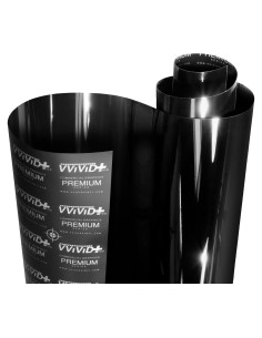 Vinilo VViViD Ultra Gloss 0.30m x 1.52m Negro Brillante