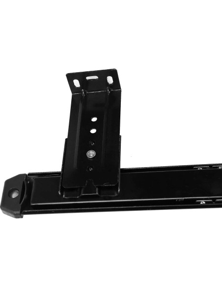 Rieles de Bandeja de Teclado KINJOEK 4 PCS 35,56 cm Negro