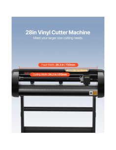 Máquina de Corte de Vinilo VEVOR 28" Mejorada con Software 2