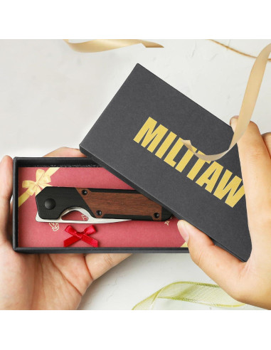 Cuchillo Plegable Kizer Militaw 20.32 cm Acero 154CM G10