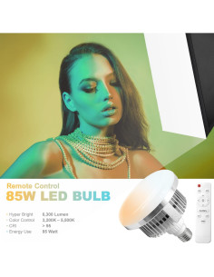 Kit de Iluminación LED Softbox Julius Studio 85W 50.8x71.1cm 2