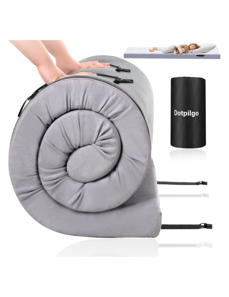 Colchón de Camping Dotpilgo Espuma Viscoelástica 160x66 cm