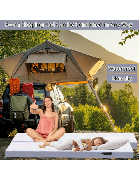 Colchón de Camping Dotpilgo Espuma Viscoelástica 160x66 cm