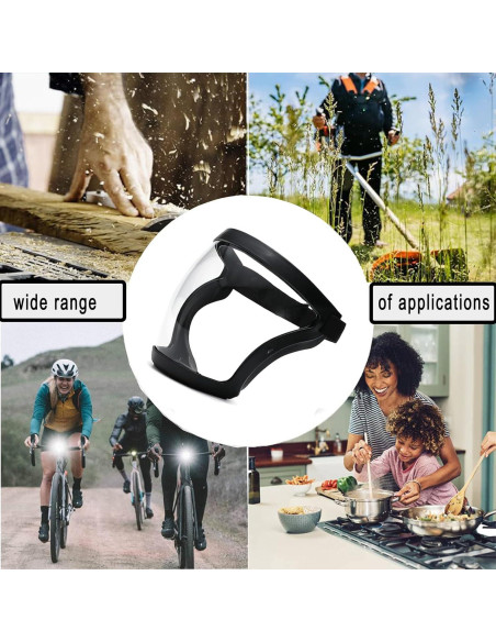 Escudo Facial Completo Fracavi Reutilizable Anti-Niebla 2 Pack