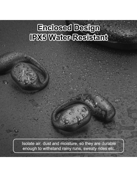 Auriculares de Oído Abierto ASIILOVI VG332 Bluetooth 5.3 16h Auriculares de Oído Abierto ASIILOVI VG332 Bluetooth 5.3 16h