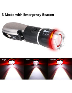 Linterna LED Multi Herramienta Ploarnovo 5 en 1 para Emergencias 2