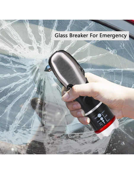 Linterna LED Multi Herramienta Ploarnovo 5 en 1 para Emergencias