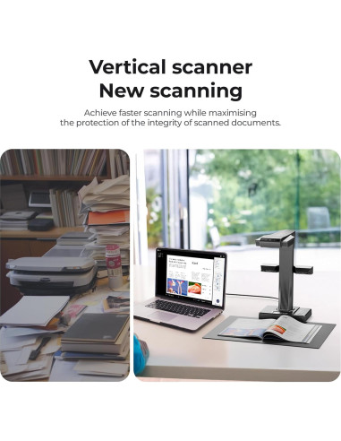 Escáner de Documentos CZUR ET16 Plus, 16MP, A3, OCR 186 Idiomas