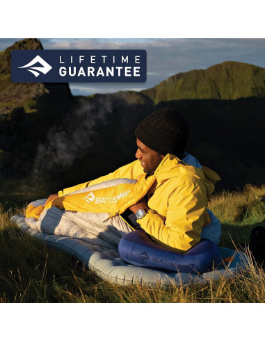 Almohada Inflable Sea to Summit Aeros Premium Regular Gris