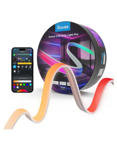 Luces LED de Tira Govee COB 2.99m RGBICW para Dormitorio