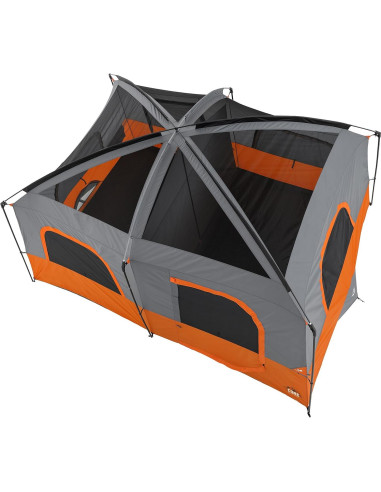 Carpa CORE para Camping Familiar 10 Personas 4.27x3.05m Naranja
