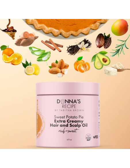 Aceite para Cabello y Cuero Cabelludo Receta de Donna 170g Aceite para Cabello y Cuero Cabelludo Receta de Donna 170g